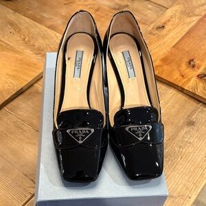 Genuine Prada patent leather heels